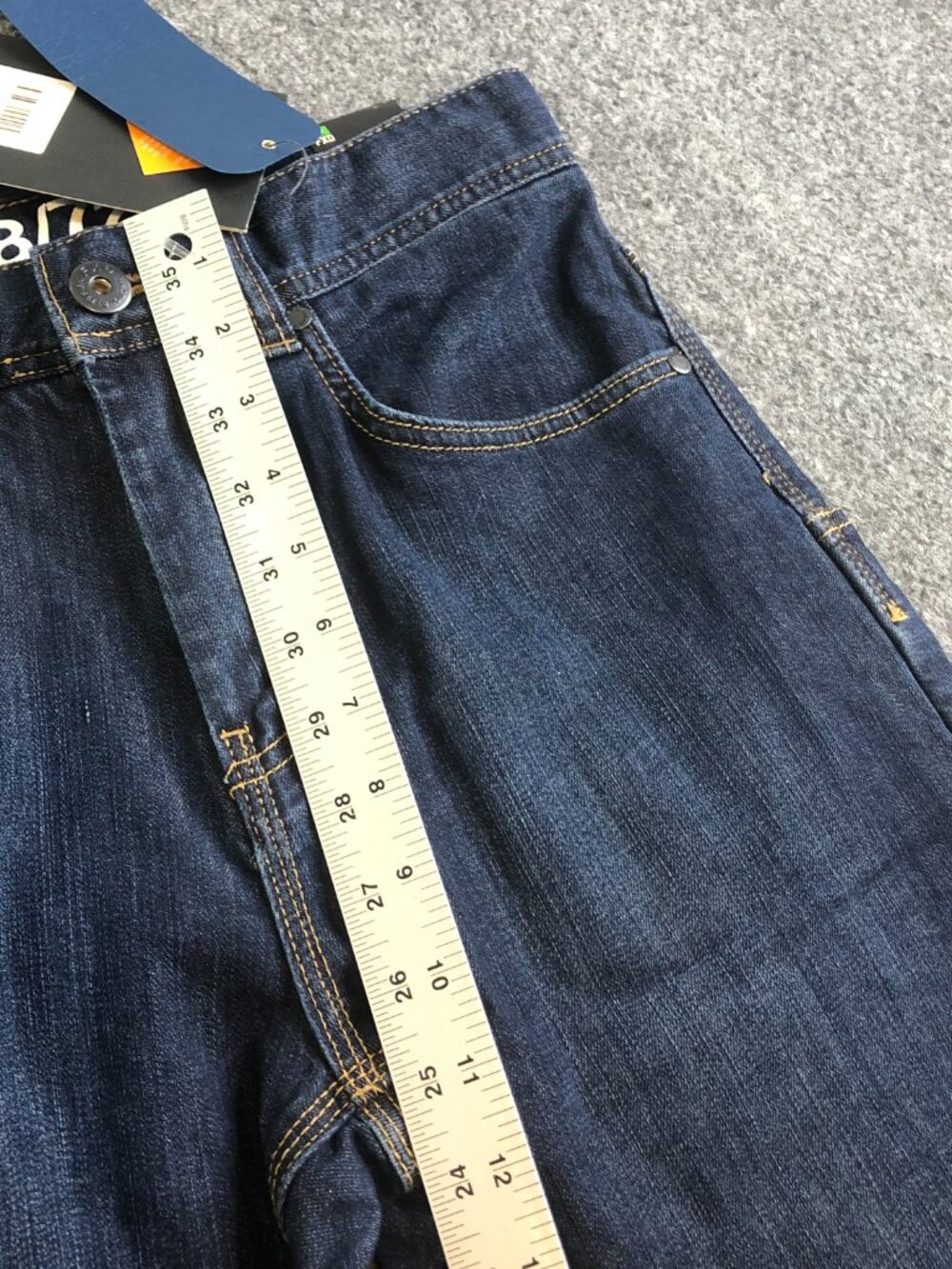 FXD WD-1 Jeans Adult 28x32 Blue Work Denim Pants Regular Fit Reinforced Workwear - Picture 9 of 15